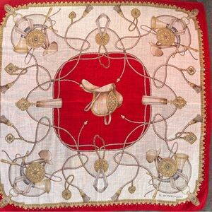 Vintage PG by Paolo Gucci Handkerchief/Bandana Square 16”
